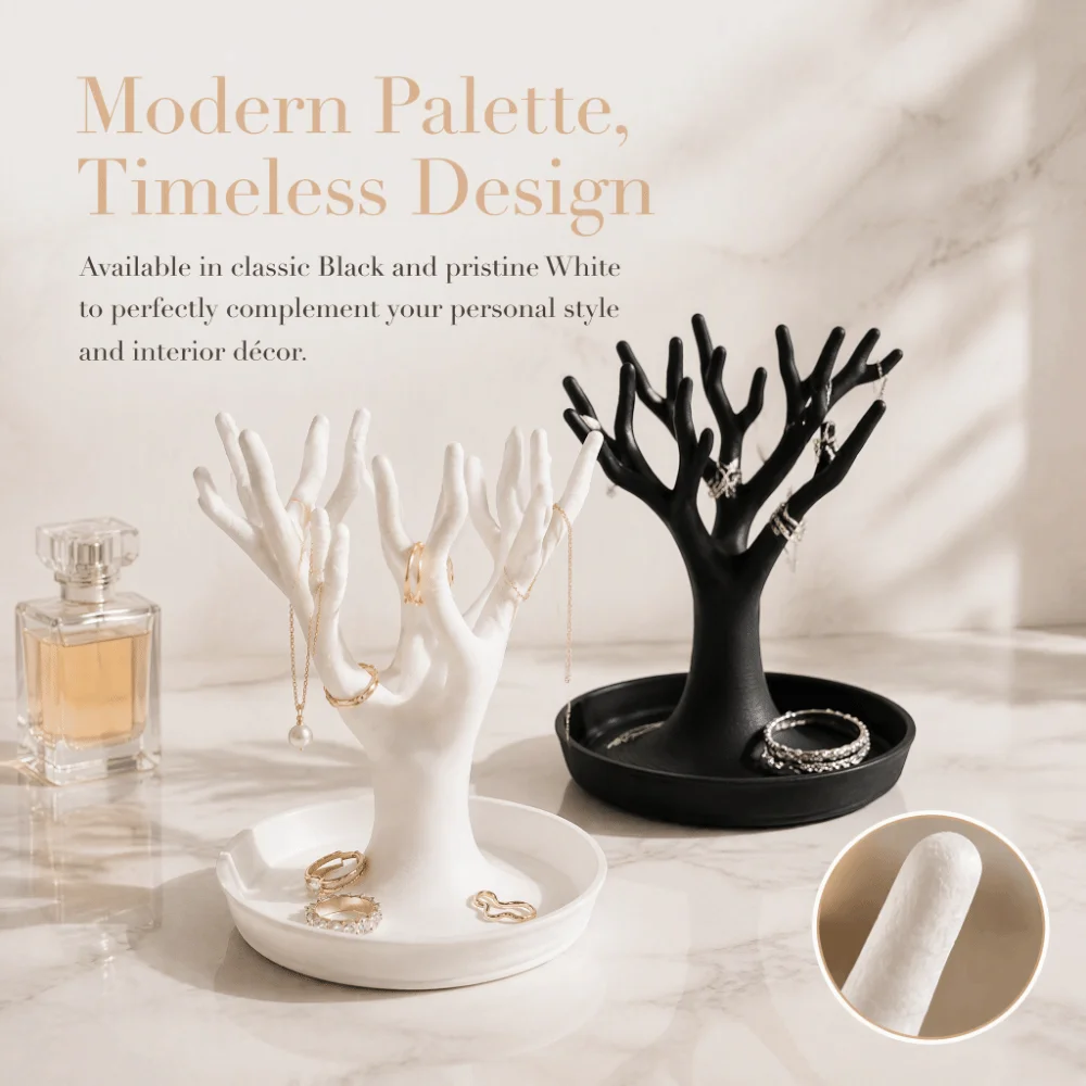 3D Printed Miscellaneous Item Storage Tray Decorative Figurine Simulated Tree-shaped Organizer Nordic Realistic