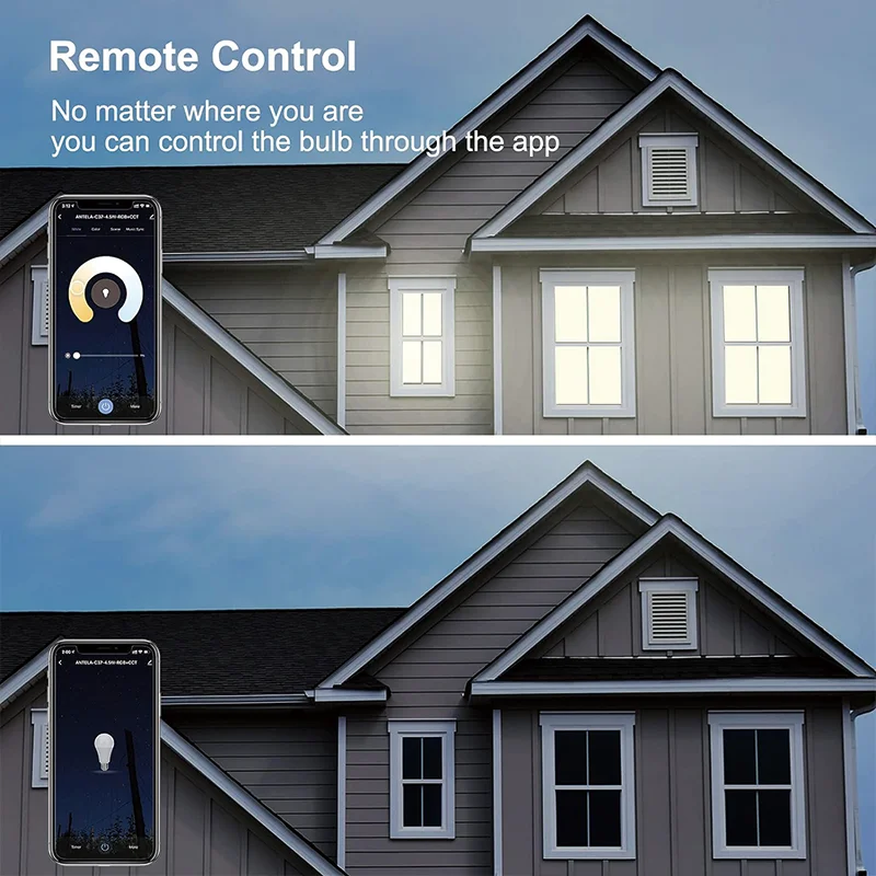 220V 110V E27 WiFi สมาร์ทหลอดไฟ LED Alexa 12W 15W 20W Cozylife APP Google Home Vioce ตั้งเวลาการควบคุมกลุ่ม