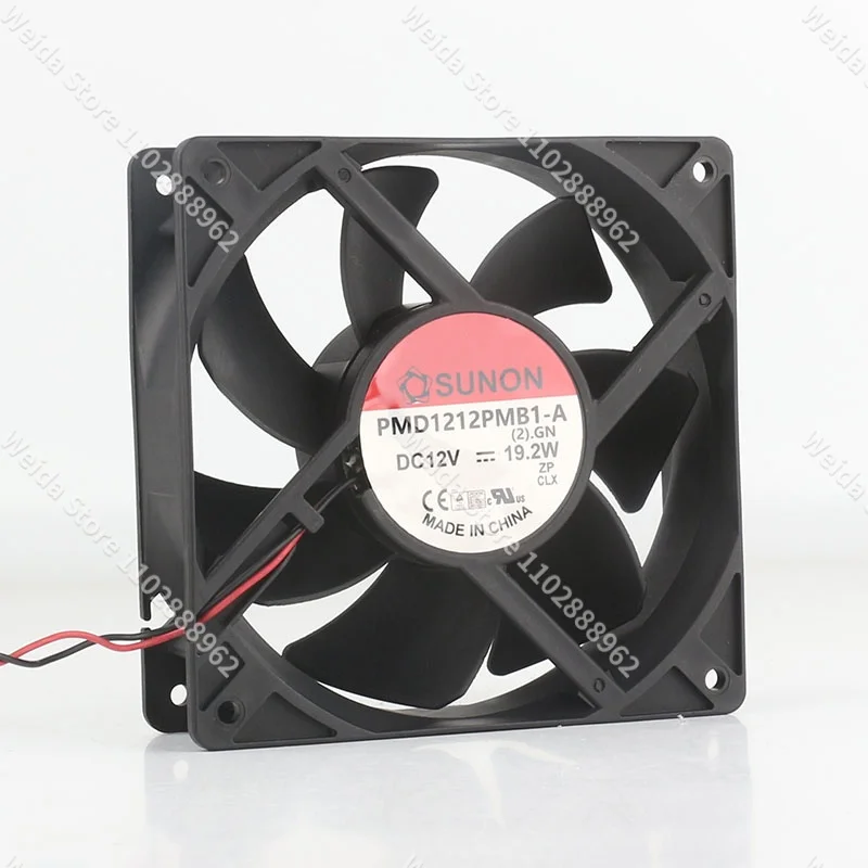 

Jianzhun SUNON Original PMD1212PMB1-A(2).GN 5V 24V 48V DC12V 19.2W 12038 120X120X38MM Fan
