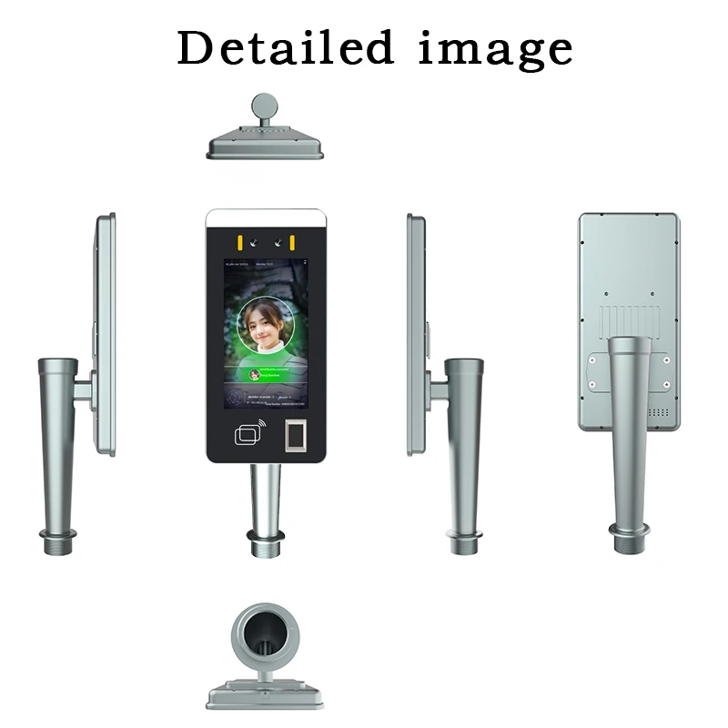 ZJZ البيومترية بصمة الوجه NFC/IC التعرف على آلة التحكم في الوصول مخصصة OEM ODM الموظف وقت الحضور #5