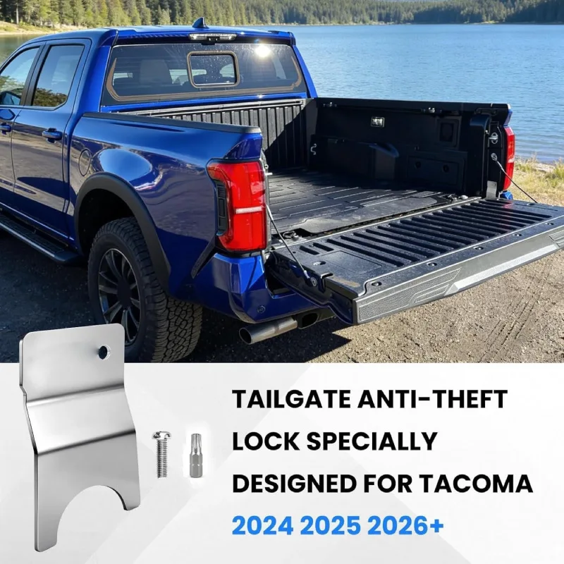 1PCS OE AL1055145783130 Tailgate Anti-theft Lock for Toyota Tacoma 2024 2025 2026
