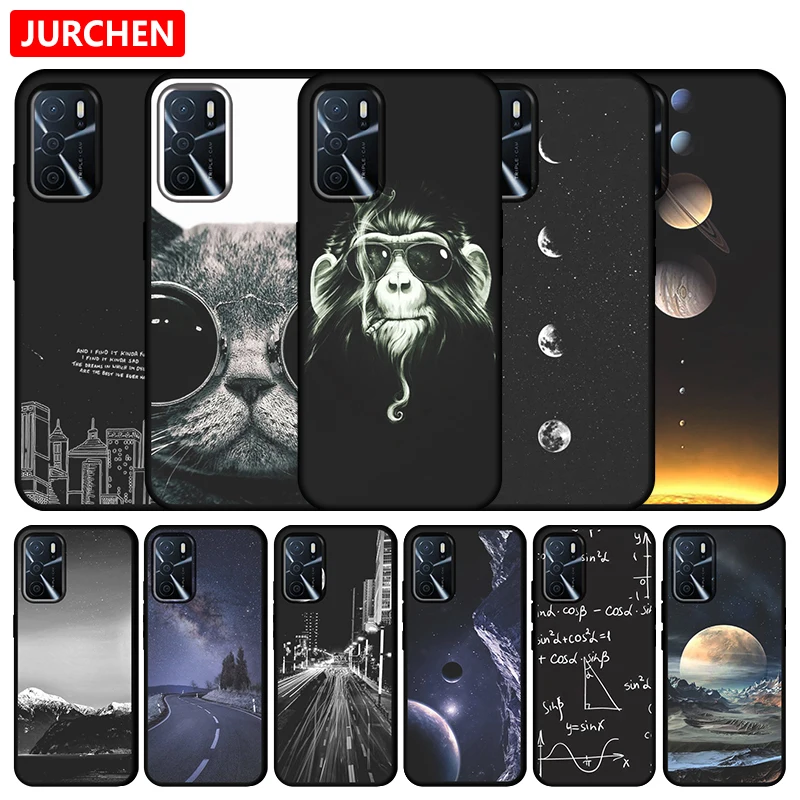 Fashion Silicone Phone Cases For OPPO A54S Custom Cute Cartoon Pattern For OPPO A54 S CPH2269 CPH2271 CPH2275 CPH2273 Back Cover