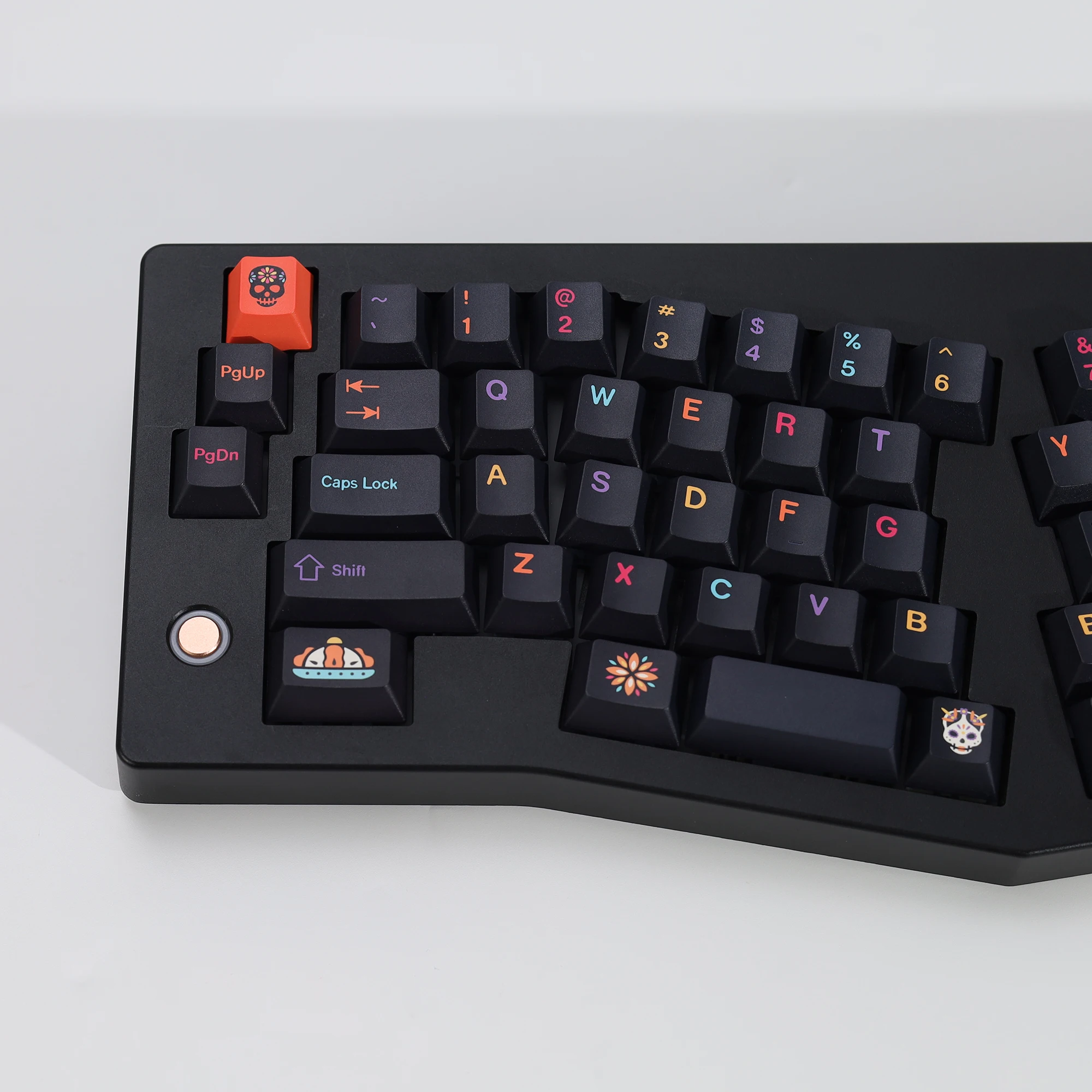 KBDiy Clone GMK Keycaps Retro GMK Mictlan Cherry Profile PBT ISO Keycap für magnetische Schalter 60 Gaming Mechanical Keyboard KIT – Detail 9