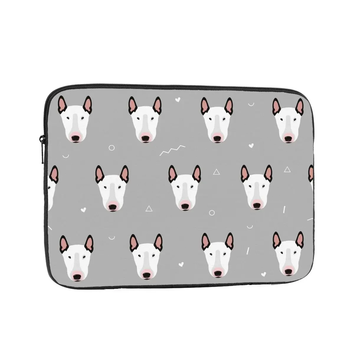 Bull Terriers Laptop Sleeve Case 12 13 15 17 Inch Gift for Animal Dog Lover Notebook Bag Case Shockproof Case Bag