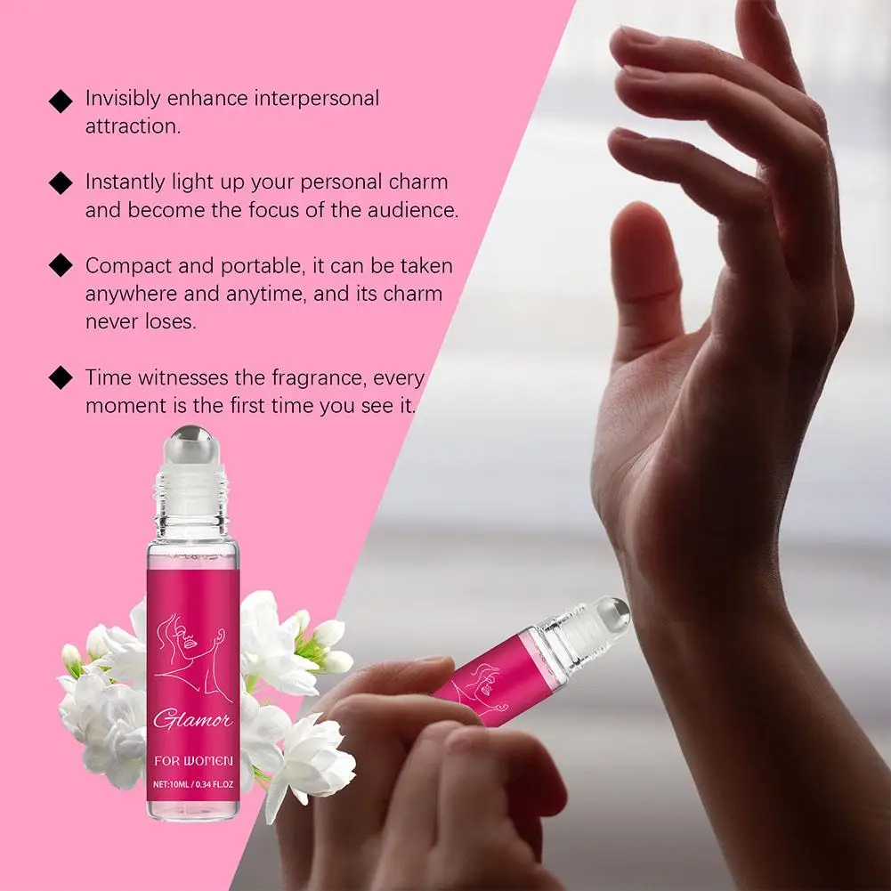 Perfume de rosas para hombres y mujeres, fragancia duradera Roll-On para mujeres, elegante y fresco para crear un Perfume de nicho, atmósfera de citas