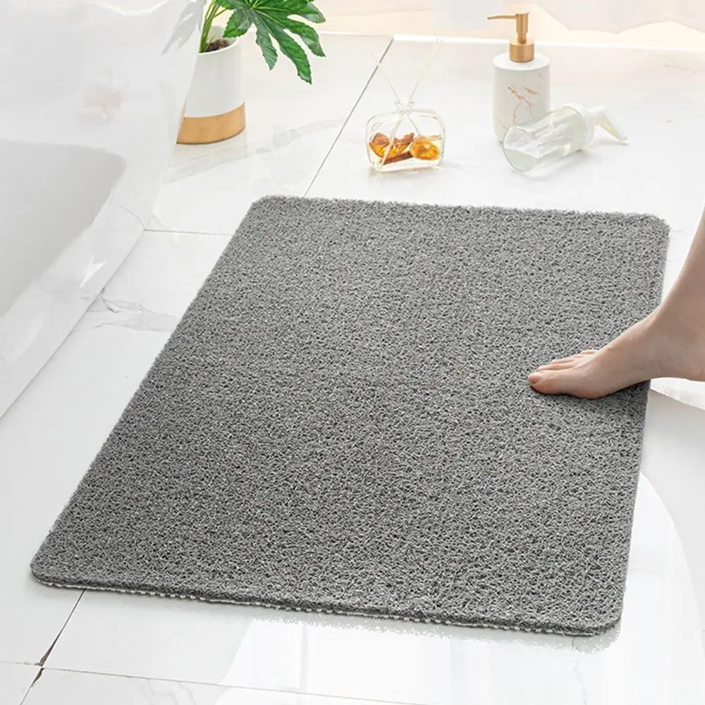 

Comfy Waterproof Anti Slip Mat Silk Circle Blocks Drain Foot Mat Never Stains Anti Mould Shower Mat Household