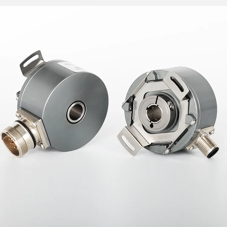 Incremental Optical Encoder 581-64096-30-P-SC12WE12MM Resolution 4096ppr 10-30VDC PUSH-PULL Output Circuit 60mm IP65 Elevator