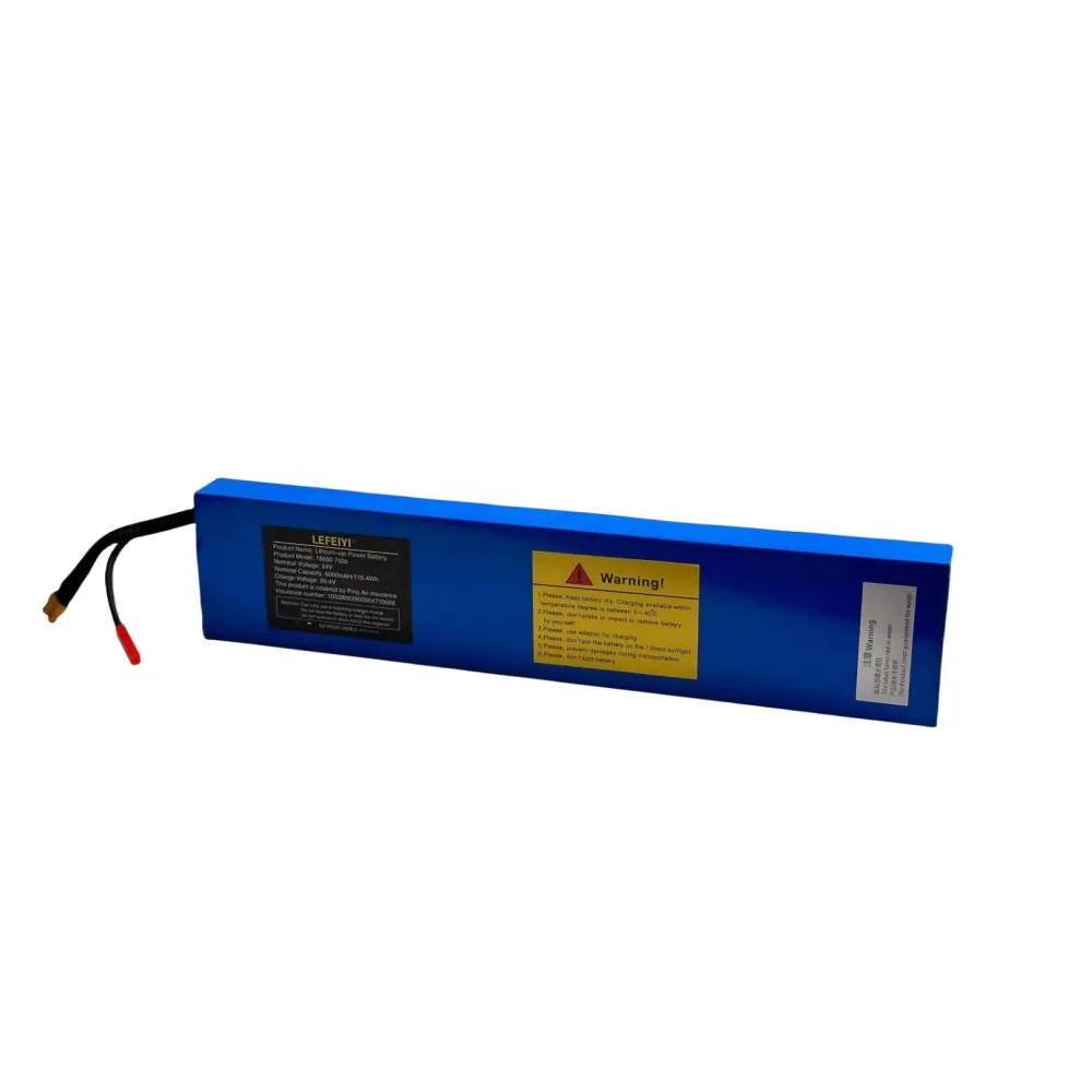 18650 lithium ion Cell 7S2P 24V 29.4V 6Ah/6000mah