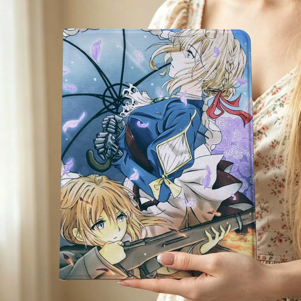 Anime Violet Art Popular For Huawei MediaPad MatePad Honor Pro V6 9 V8 X9 12 X 13.3 SE 11 11.5 Inch Tablet Case