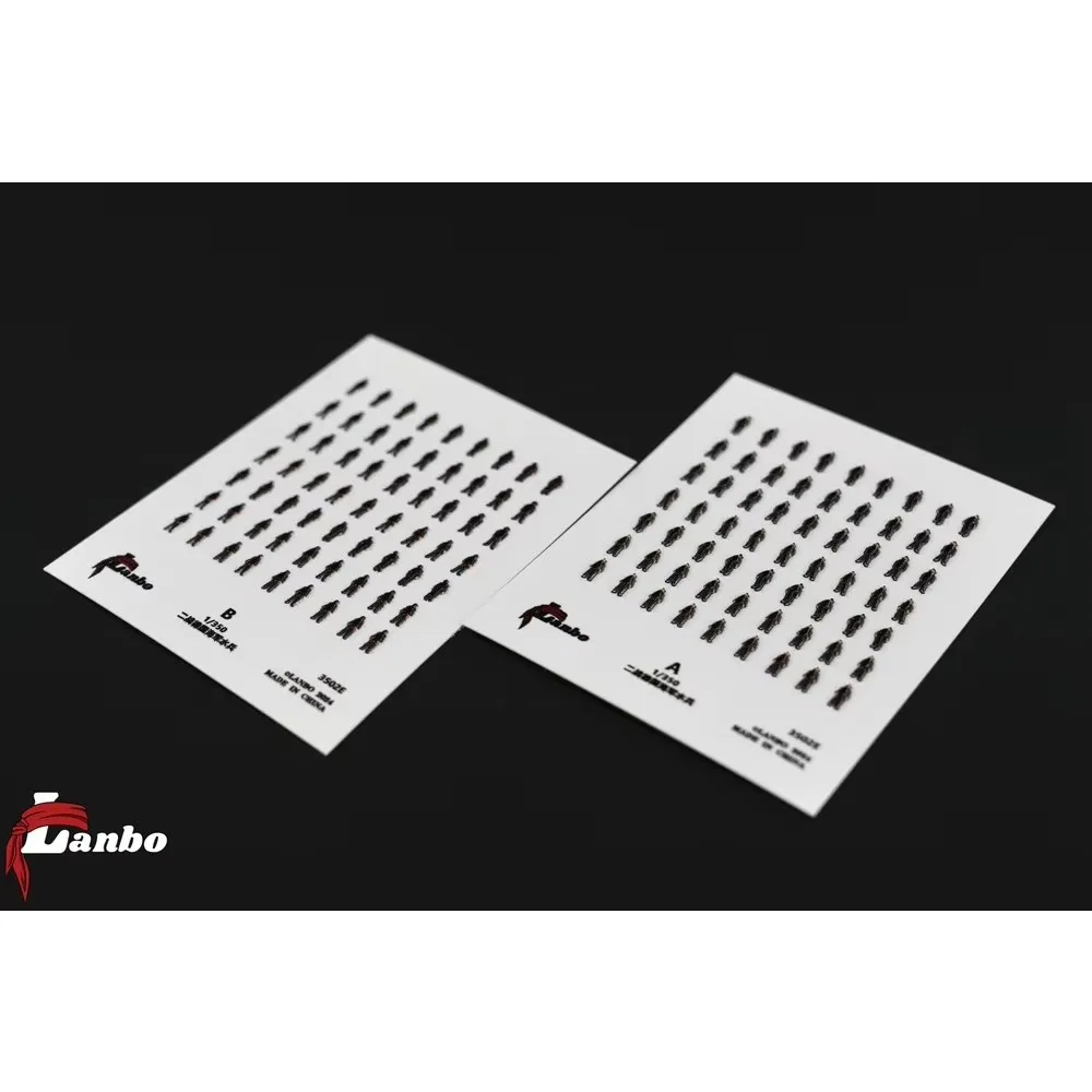 Lanbo Models 3502E 1/350 2차 세계대전 독일 해군 선원 3D 모델 구축 키트용으로 인쇄됨