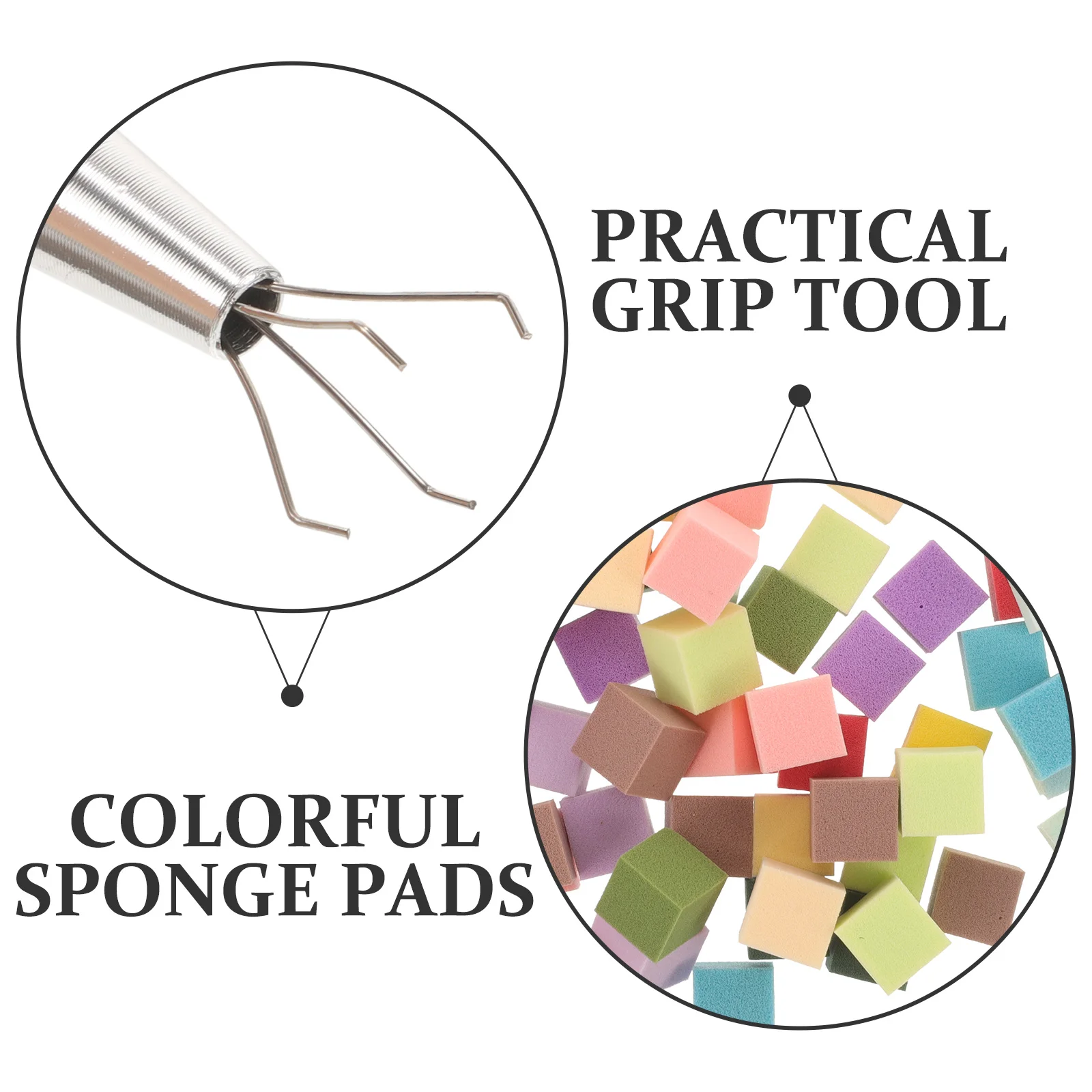 ฟองน้ำสำหรับทำเล็บ 1 ชุด สำหรับการลบสีเล็บให้จางลง เนียนนุ่ม ไร้รอยต่อ ขนาดกะทัดรัด ใช้งานได้อย่างแม่นยำและละเอียด ฟองน้ำสีสันสดใส ดีไซน์สร้างสรรค์