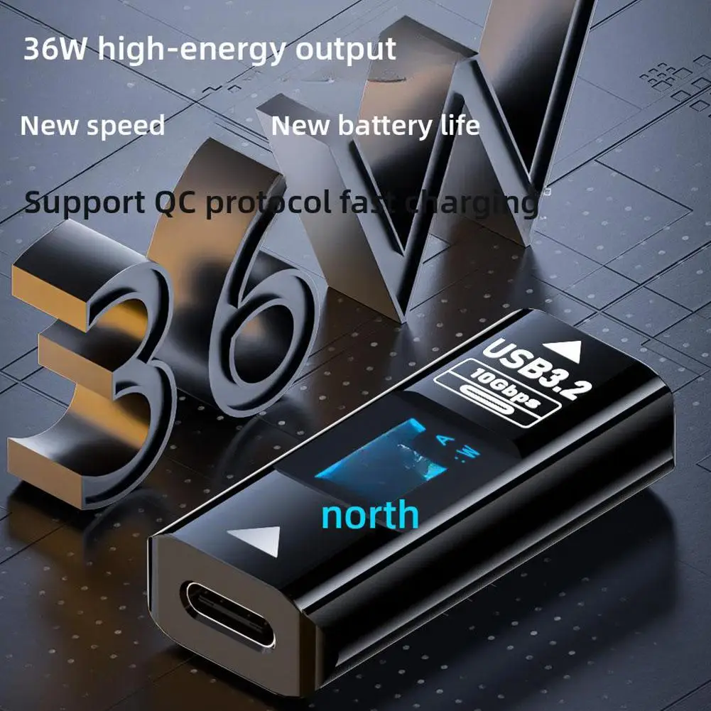 Type-C Female To USB3.2 Female Adapter Fast Charging Data Transafer Digital Display Hard Drive Box Car Keyboard Receiver Adapter