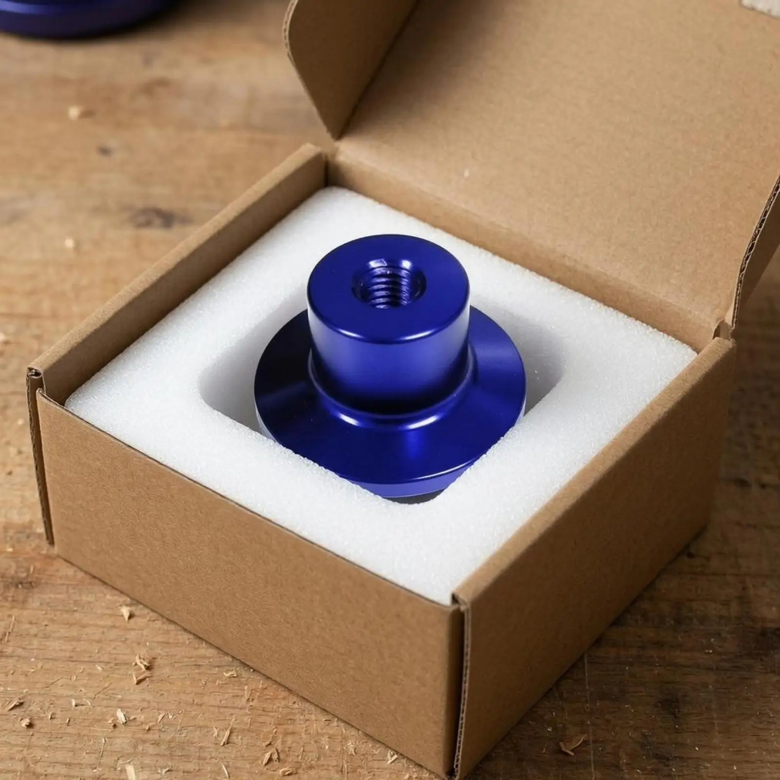 10-Millimeter Threaded Handle Knob Anodized Handle Smooth Aluminum Knob