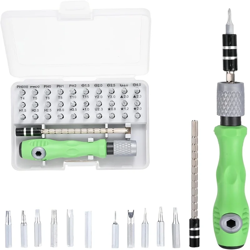 

32 in 1 Screwdriver Set Precision Screwdriver Set - Mini Magnetic Cross Flat Head Screwdriver for Repairing Tools