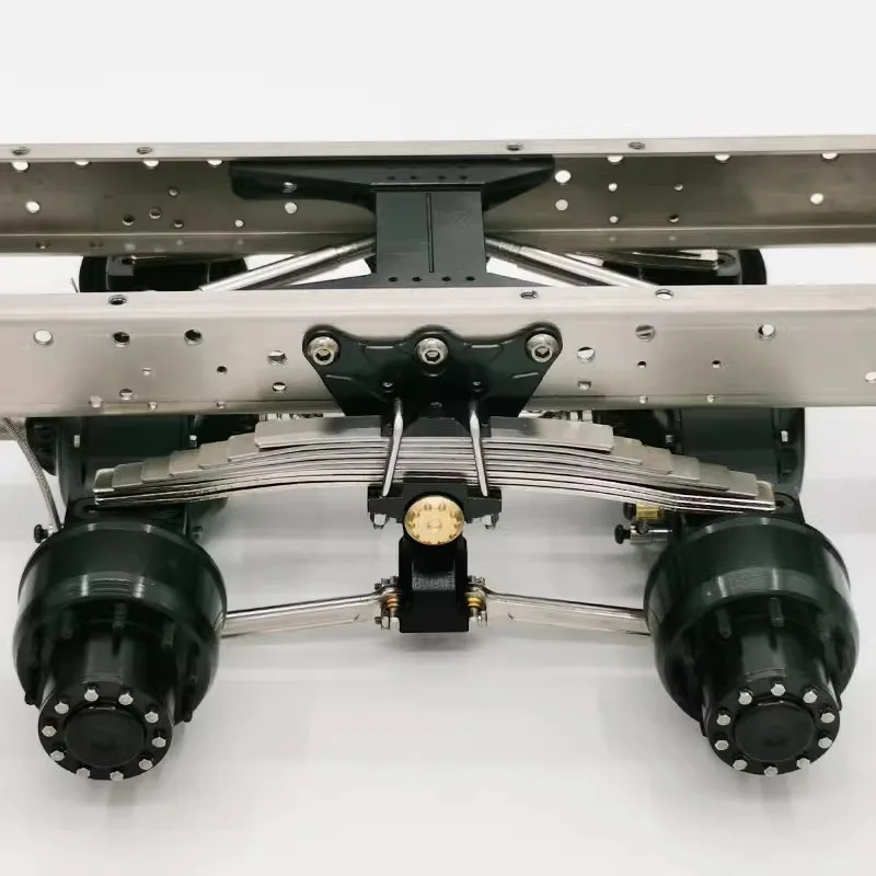 

Двухосевая задняя подвеска из алюминиевого сплава в сборе для 1/14 Tamiya RC Truck Trailer Scania 770S R470 Benz Actros Volvo MAN Part