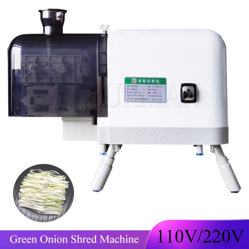 

Commercial Scallion Shredder Cutter Shallots Electric Green Onions Shred Cutting Machine