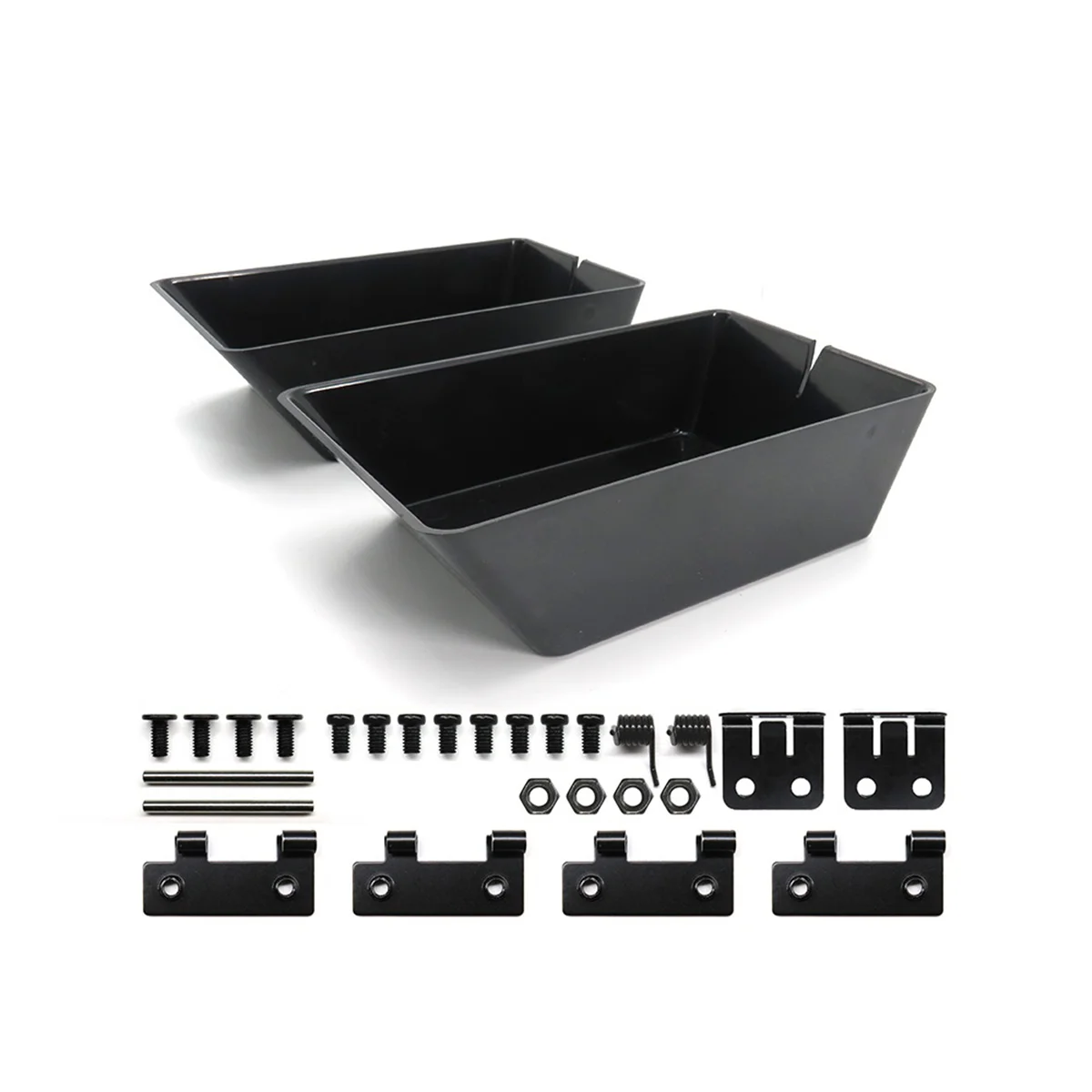 

2011-5 RC Bait Boat Spare Parts Accessories Upgraded Double Silo Accessories for 2011-5 Bait Boat,Black