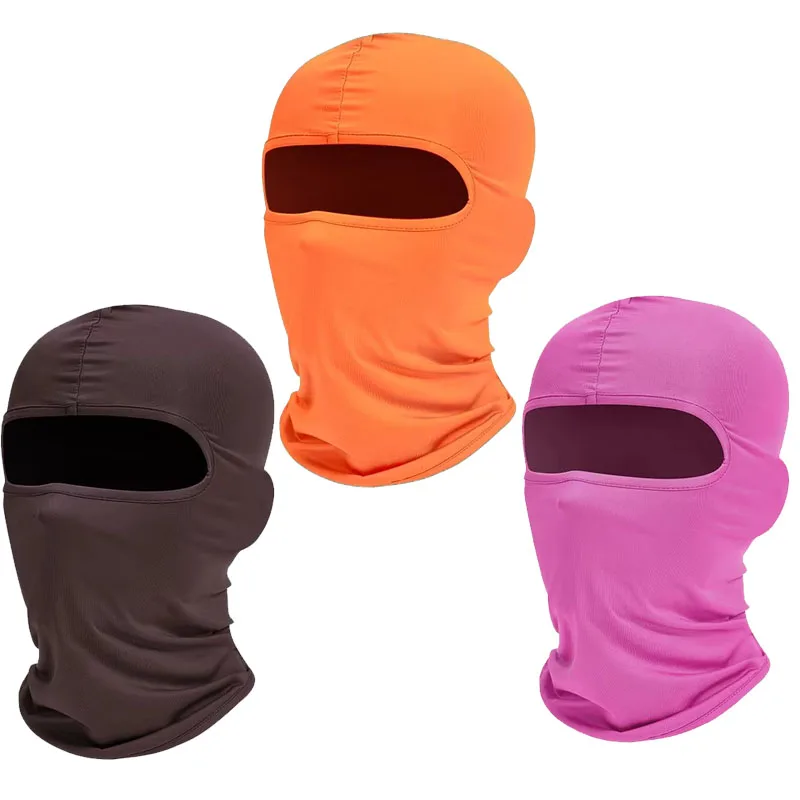 3/1pcs Men's Cycling Cap Balaclava Full Face Ski Mask Hood Hiking Camping Hunting Tactical Airsoft Cap Bike Hats Neck Gaiter