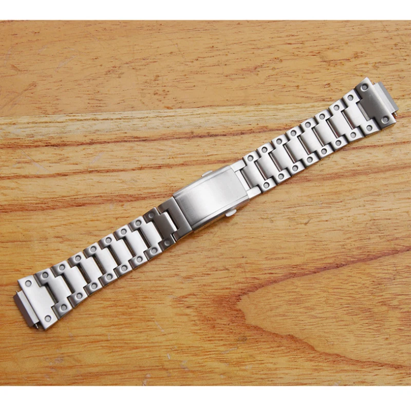 Stainless Steel Metal watchband Wristband Strap for DW5600 DW-5610 5600E 6900 GWM5610 Sport Watch Band Bracelet