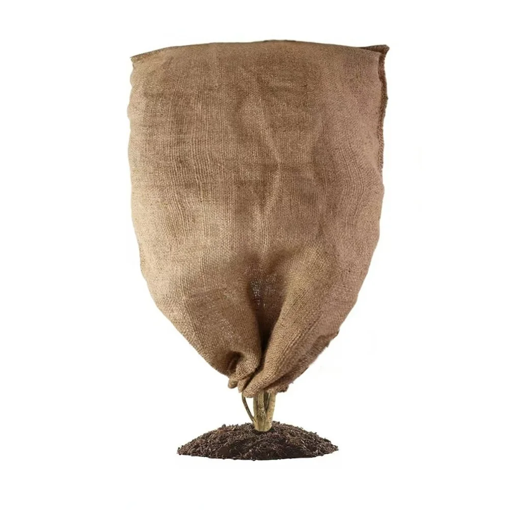 

Reusable Plant Covers Winter Protection Bags Earthy Yellow Breathable Plant Protection Bags Garden Large Capacity Storage