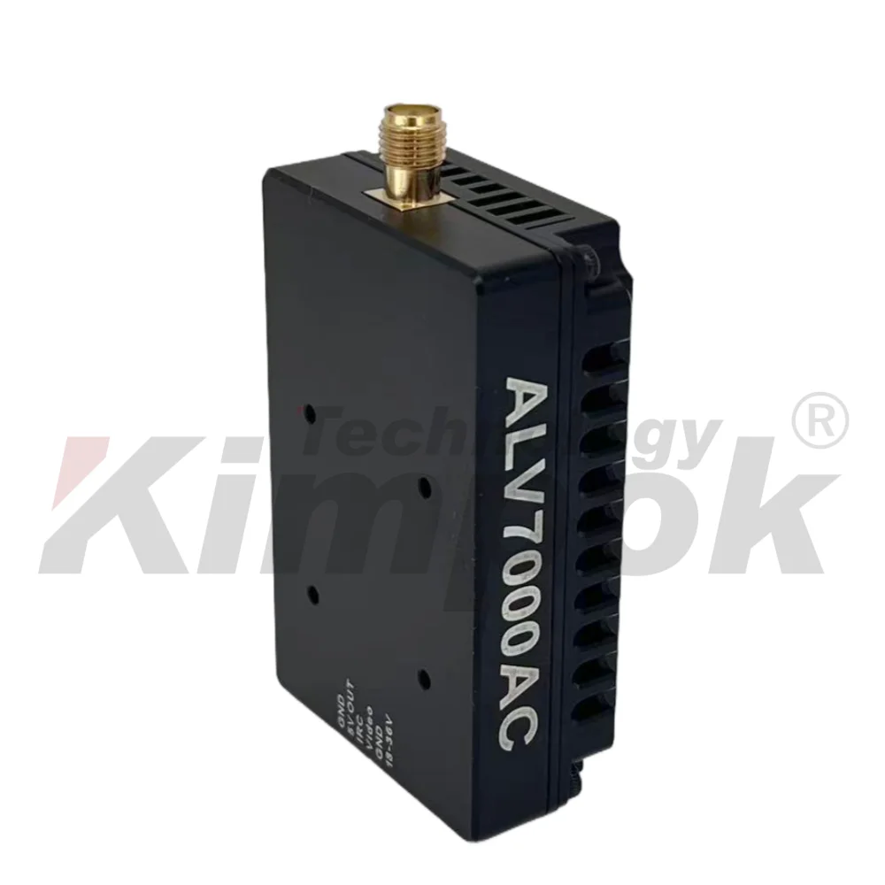 ALV7000AC 6.1G 7,2GHz 7W krachtige 64CH draadloze AV-zender voor 7G FPV VTX VRX en industriële toepassingen