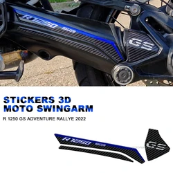 for BMW R1250 GS Swing arm Sticker 3D Resin R 1250 GS Adventure  Rallye 2022 Waterproof protective Decal Accessories
