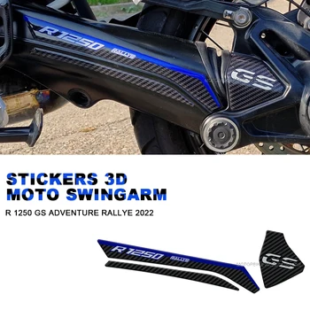 Para bmw r1250 gs braço oscilante adesivo resina 3d r 1250 gs aventura rallye 2022 decalque protetor à prova dwaterproof água acessórios