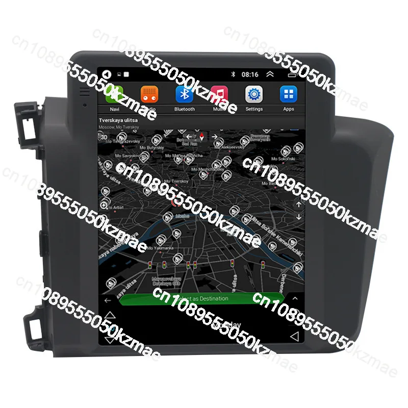 

Suitable for 12-15 Honda New Civic, Left Peptide Android Navigation 9.7-inch All-in-One Android Mp5 Player