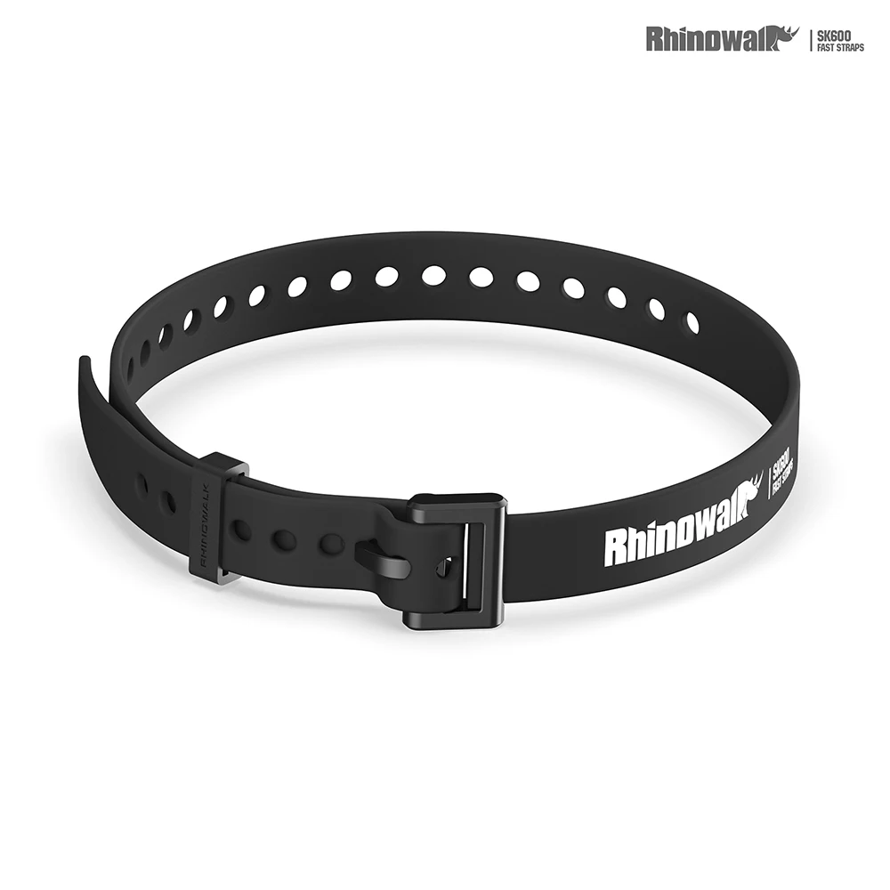 Rhinowalk 600 mm elastisches TPU-Kunststoff-Skala-Gurt zur Sicherung von Fahrrädern und Motorrädern, Radfahren, Gepäck, Zugverschluss, Spanngurt