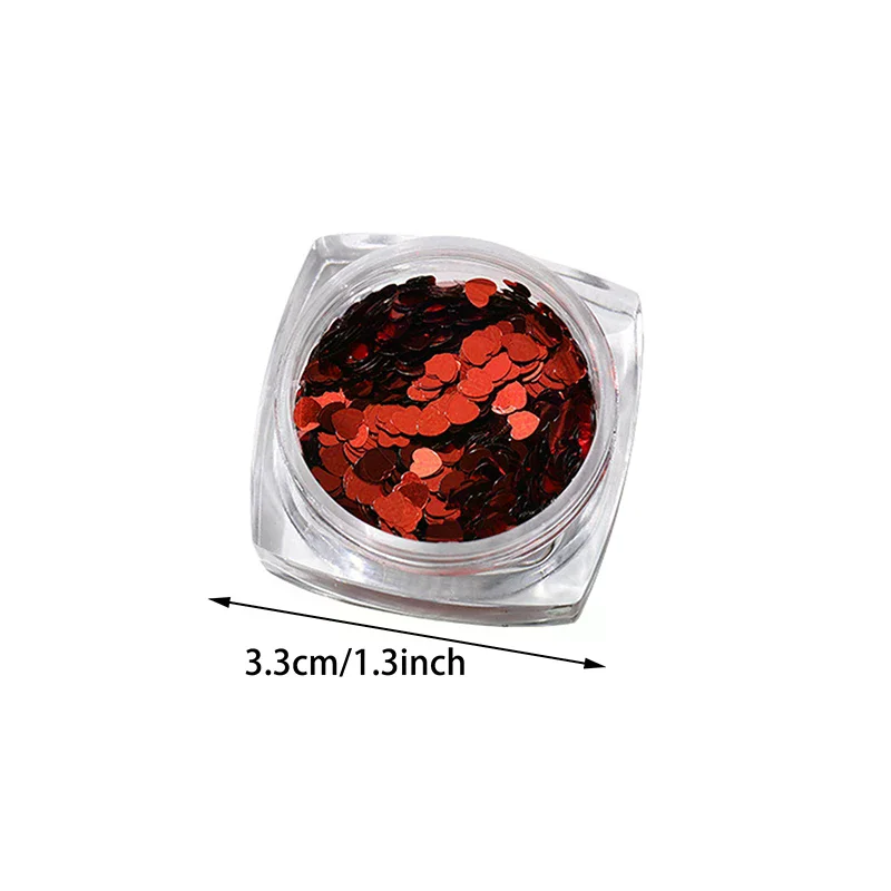 Holographische Laser Stern Liebe Pailletten Nagel Glitter Gold Silber Pailletten Mix Größe Paillette DIY Design Nail art Dekorationen Werkzeug