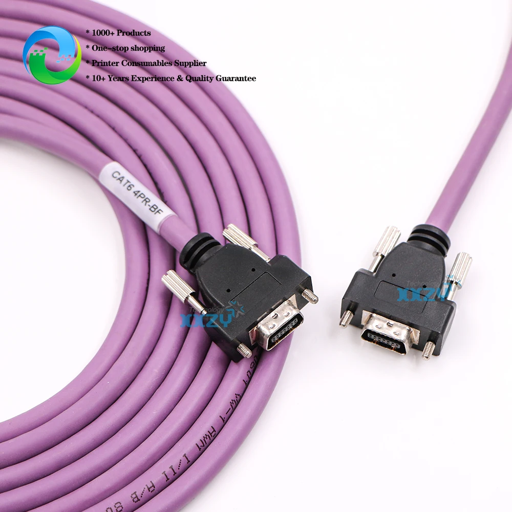 BYHX Board 14P igus Cable for Solvent Printer Pictorial Machine LVDS Main Data Line 4M 6M 6M