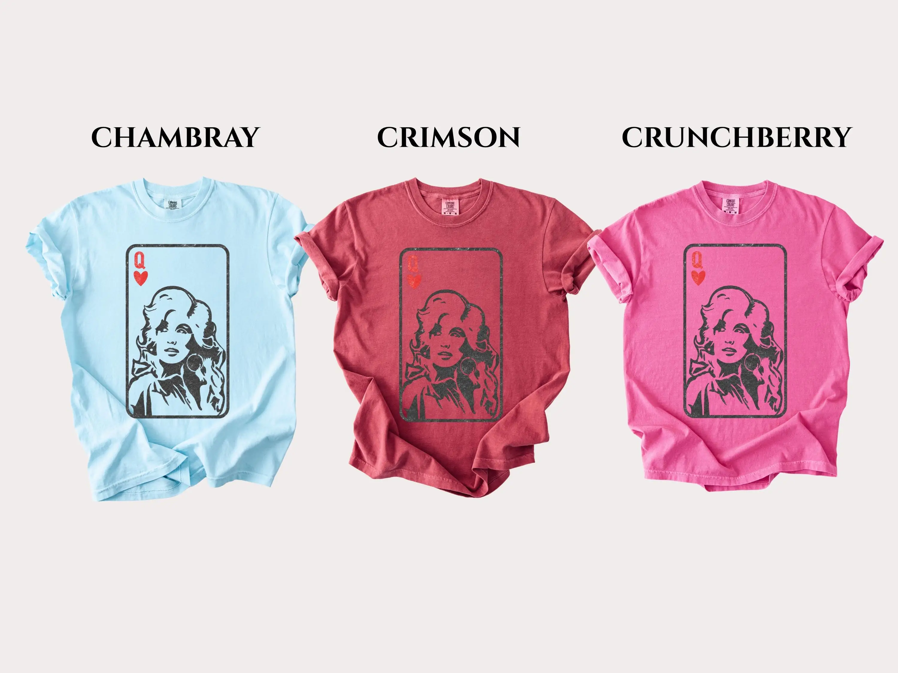Vintage Dolly Queen Inspired Shirt, Country Music Graphic Tee, Cowgirl Concert Shirt