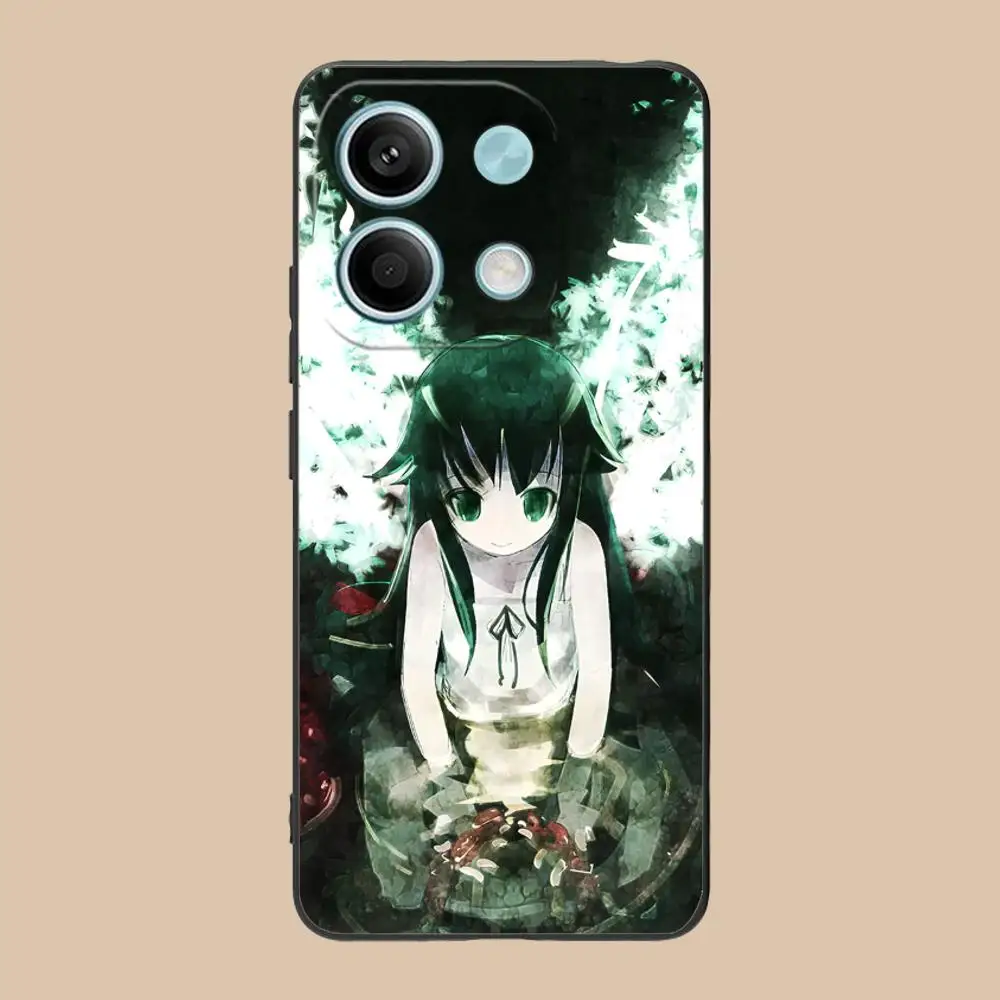 Saya no Uta حافظة هاتف محمول لـ POCO F7 F6 F5 F4 F3 F2 Pro GT C75 C71 C65 C61 C40 Pro غطاء طباعة ملون للغاية جميل