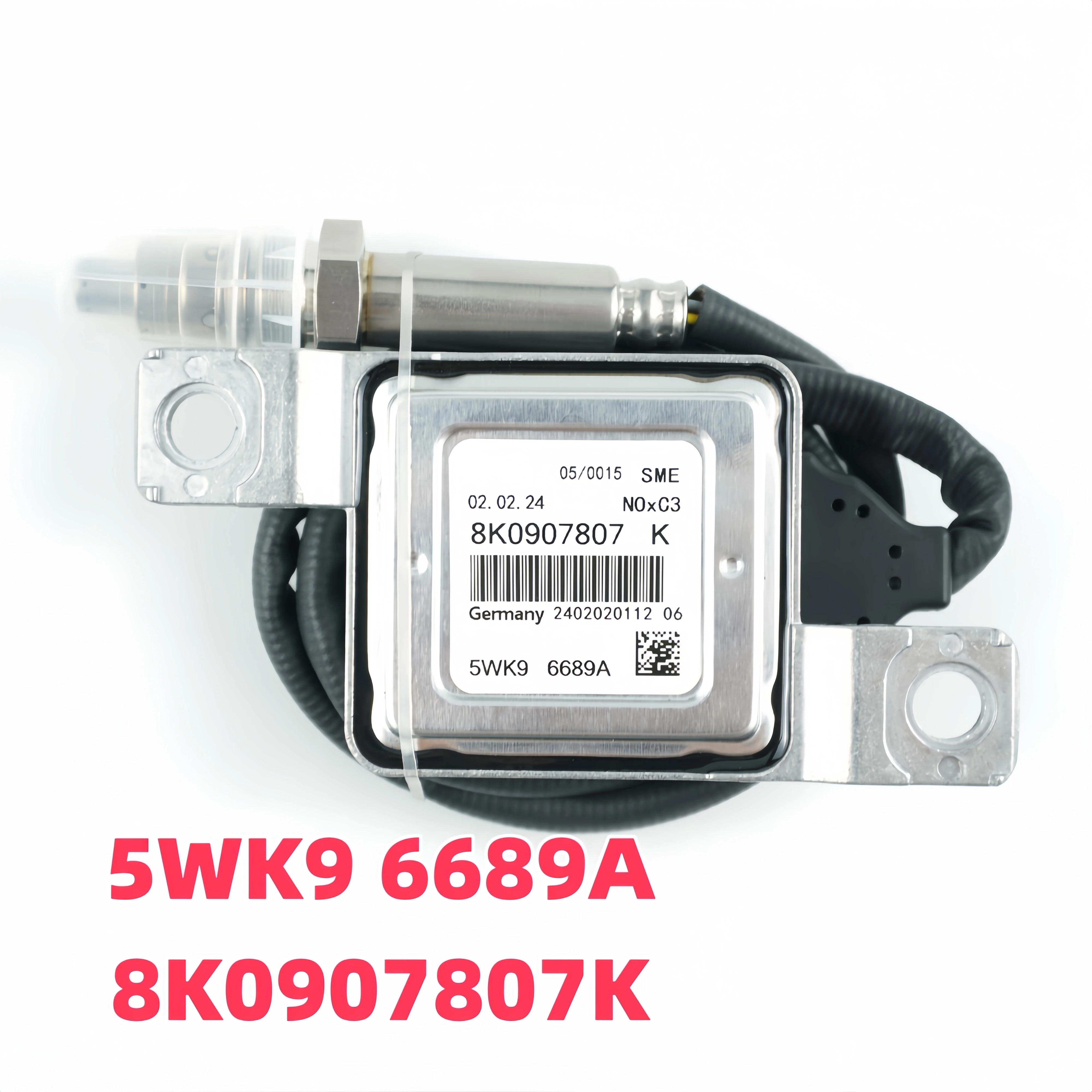 

5WK96689A Nox Sensor для VW Высокопроизводительный датчик оксида азота 8K0907807K Подходит для VW Touareg Высококачественные автомобильные детали