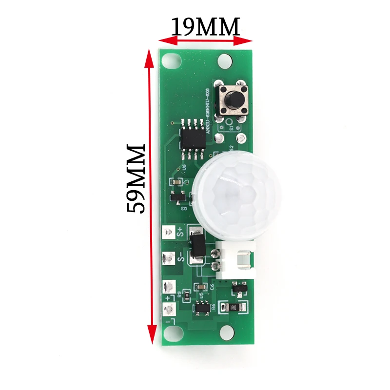 3.7V IR Human Body Induction Sensor Module Solar Circuit Control Board for Night Light
