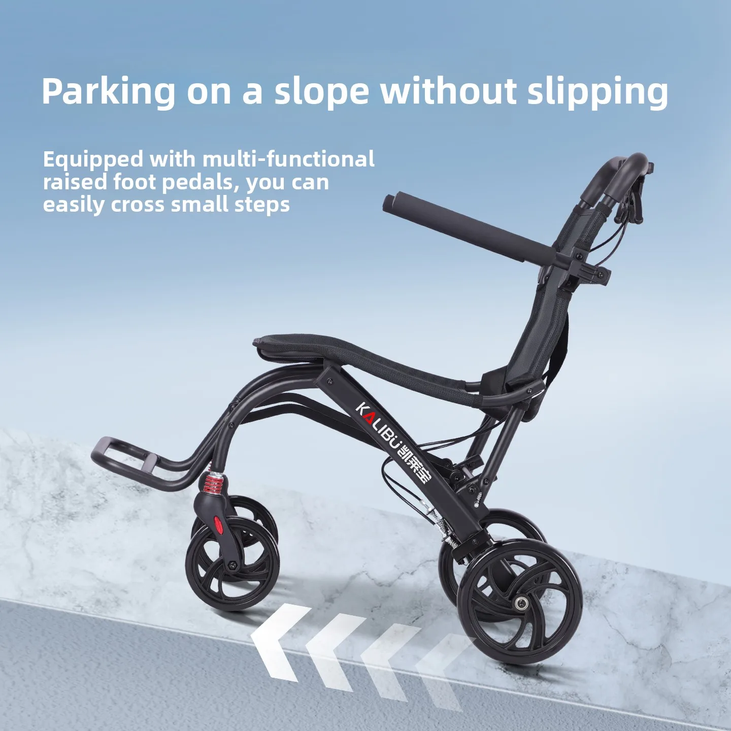 Foldable Portable Manual Wheelchair