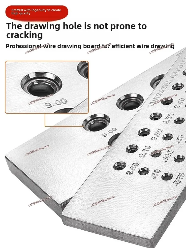 

Brushed plate round semi-circular boutique stainless steel silver wire jewelry gold drawing tool