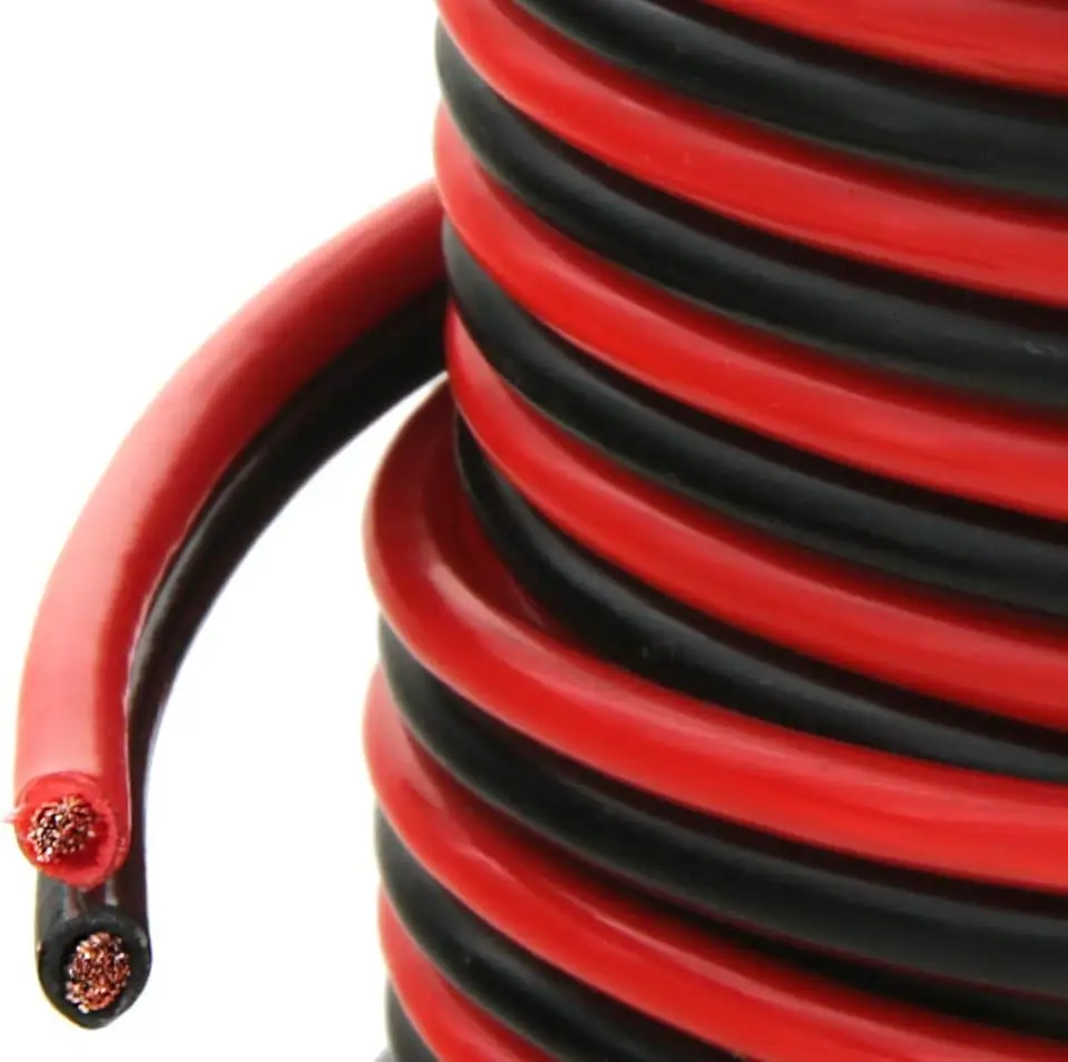 OFC Pure Copper 8 Gauge Wire 25ft, 12v Primary Hi-Fi Speaker Cable for Amplifier, Solar Panel, Automotive, Battery, Stereo, Home view 2