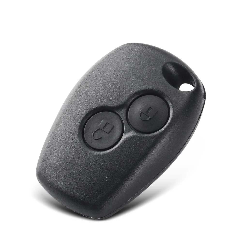 KEYYOU Remote Car Key Case No Blade 2 Buttons Key Shell Fob Cover Case For Renault Dacia Modus Clio 3 Twingo Kangoo 2