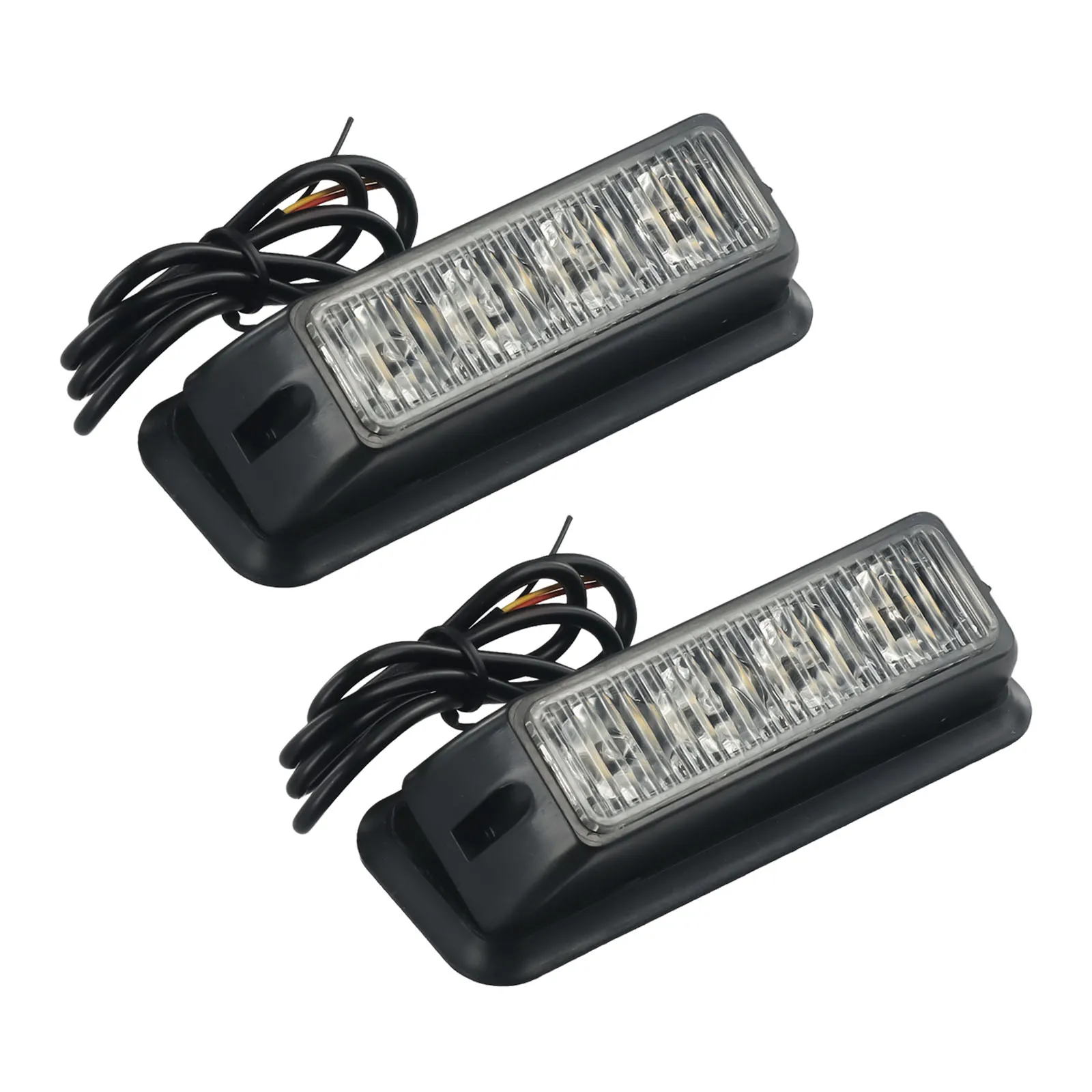 Car Light LED Car Flash Light Orange Amber Light Breakdown Strobe Grill Car Strobe Flash Light Hot Sale DC 12V