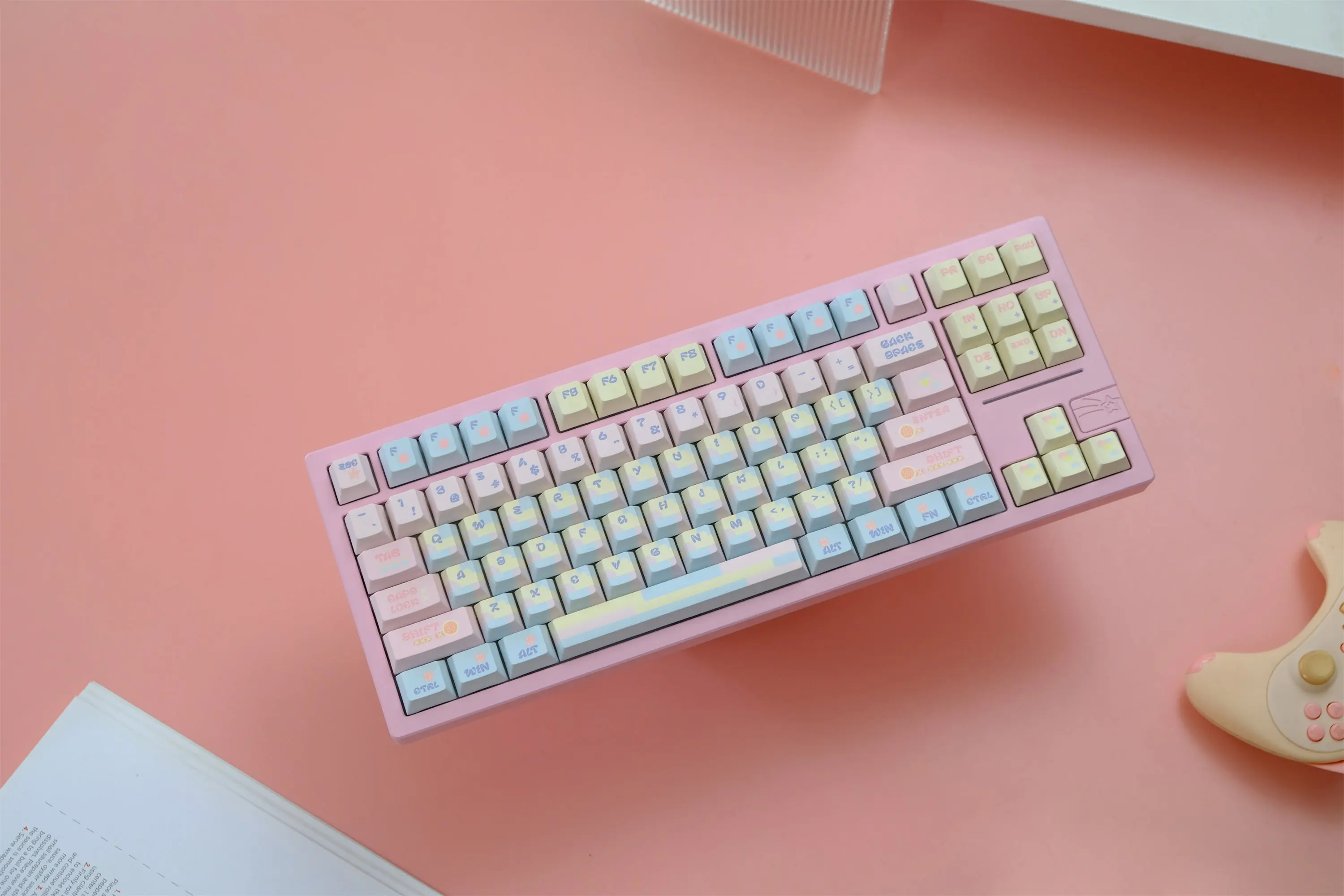 

Patchwork Toffee Keycaps 151 Keys PBT Material CHERRY Profile DYE-SUB Personalized For CHERRY MX Switch Mechanical Keyboard