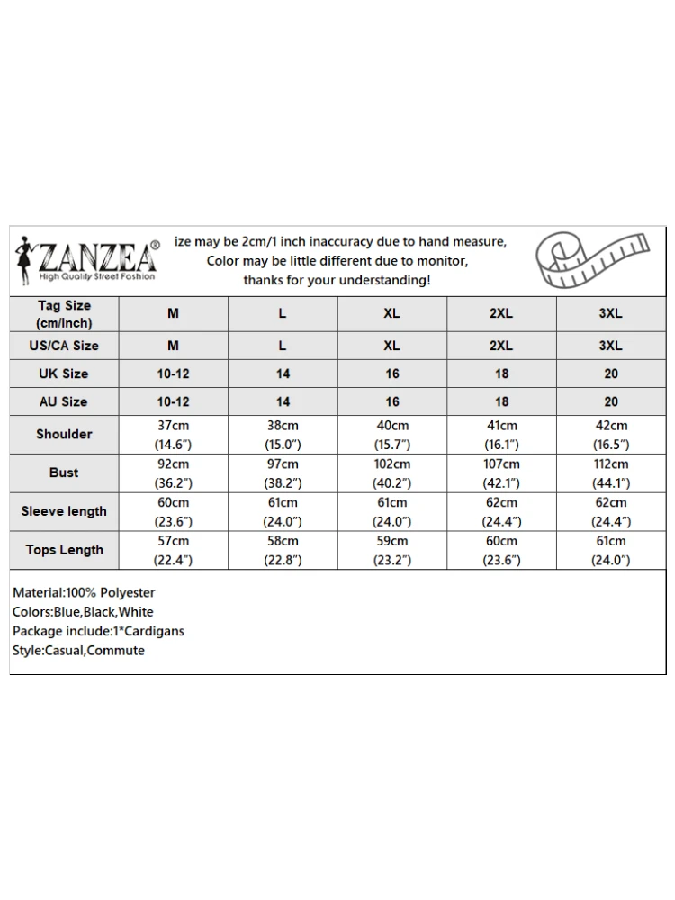 여성용 빈티지 가을 가디건, 한국 ZANZEA 패치워크 오피스 숏 코트, 2024 패션 진주 버튼 재킷, 우아한 작업 세트