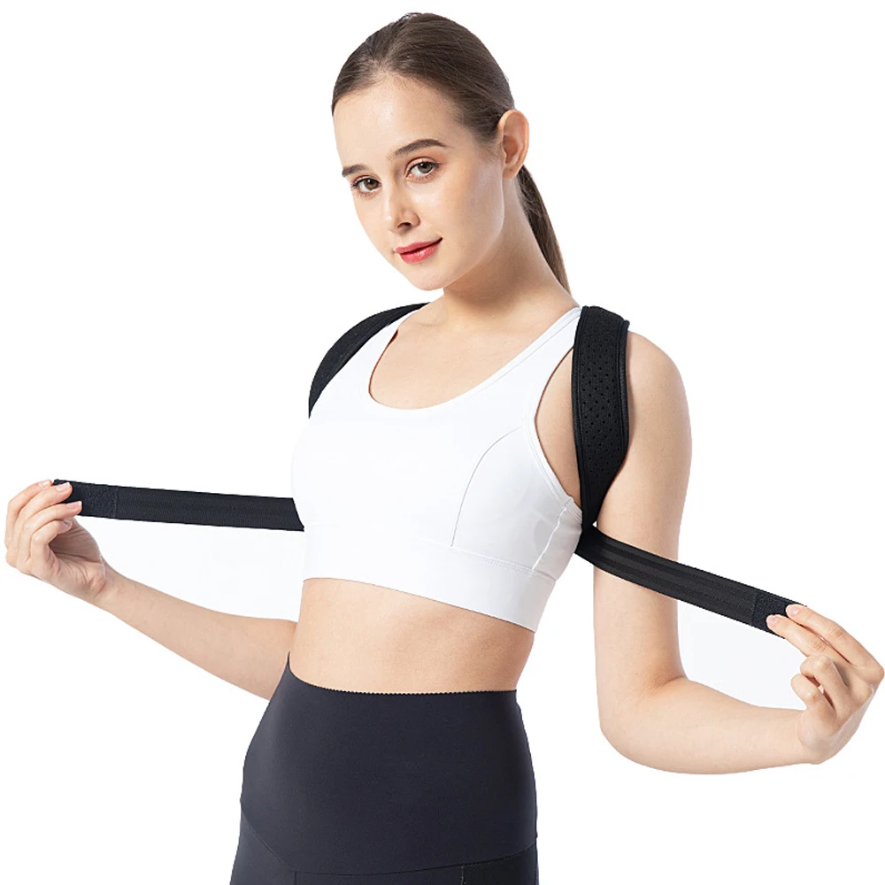 Posture Corrector for Women and Men,Adjustable Upper Back Brace, Breathable Back Support straightener, Providing Pain Relief