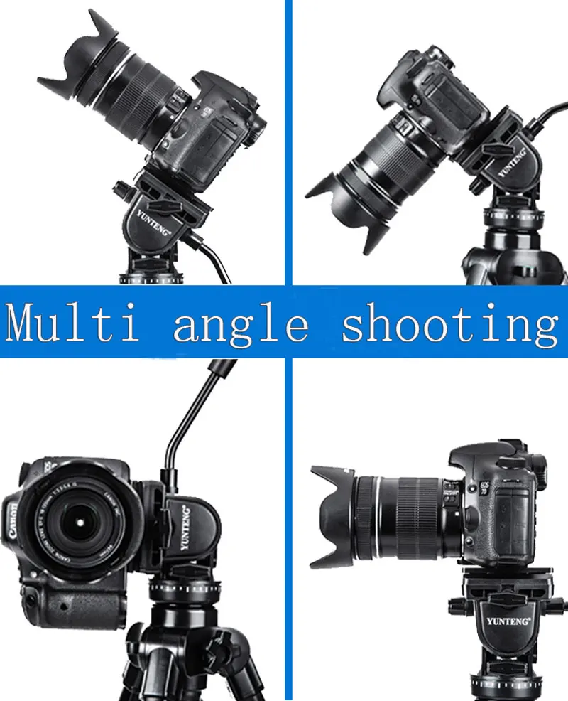 DF grosir Tripod portabel Yunteng VCT-999 untuk ponsel kamera DSLR Tripod fleksibel