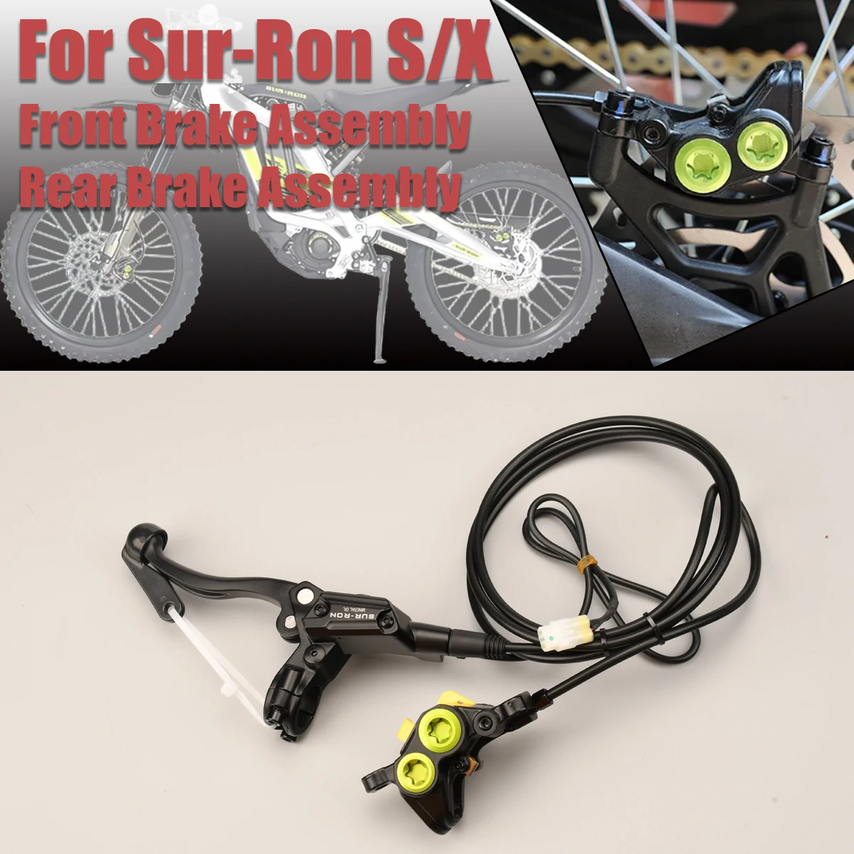 

Original Version Electric Motorcycles Original Brake System Parts Brake Pump For SURRON Light Bee For Segway X260 Dirt bike