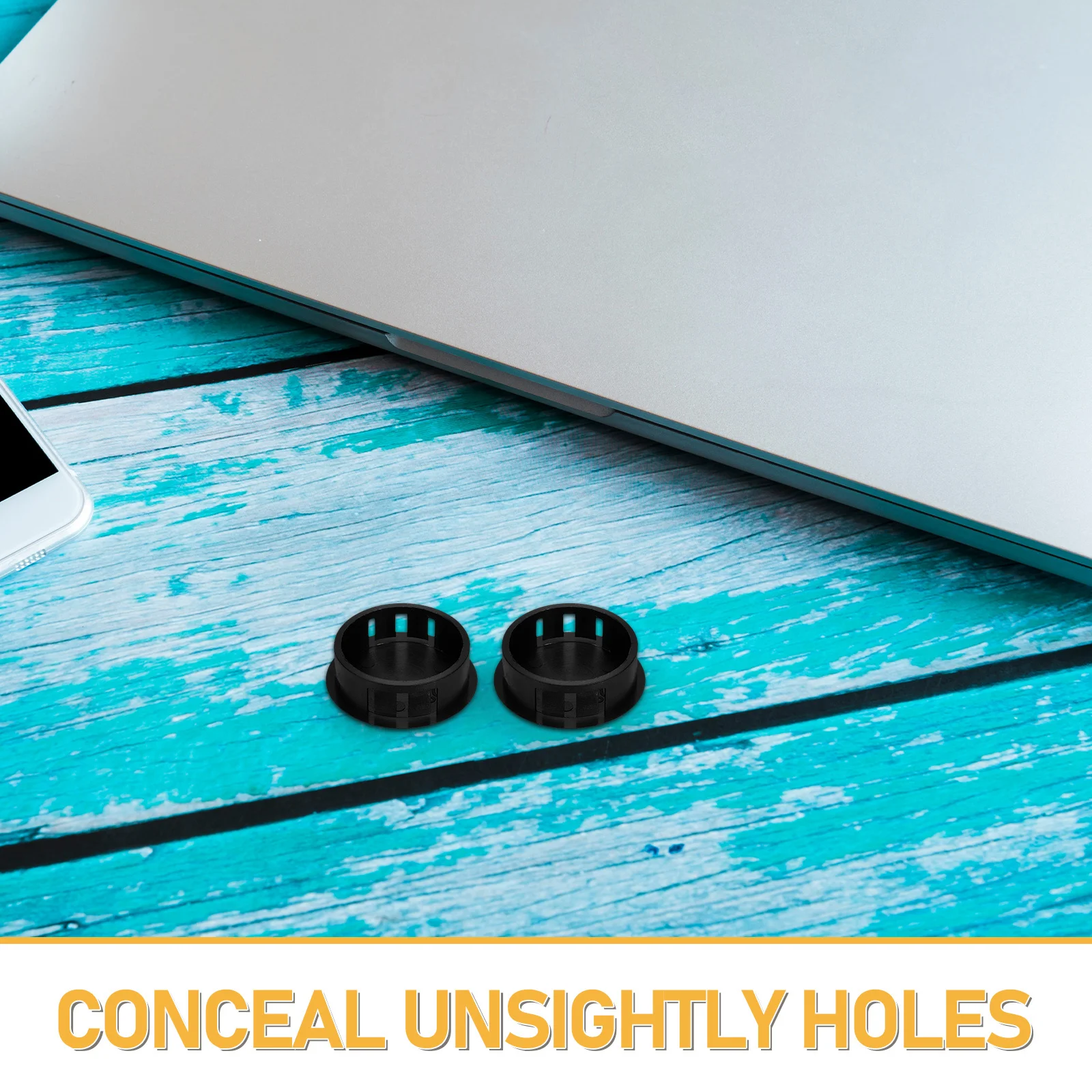 30 قطعة غطاء ثقب الأثاث البلاستيك التوصيل قبعات ل ثقوب الحفر المسمار يغطي تقطيع غطاء العالمي سدادات مستديرة خزانة بلاط