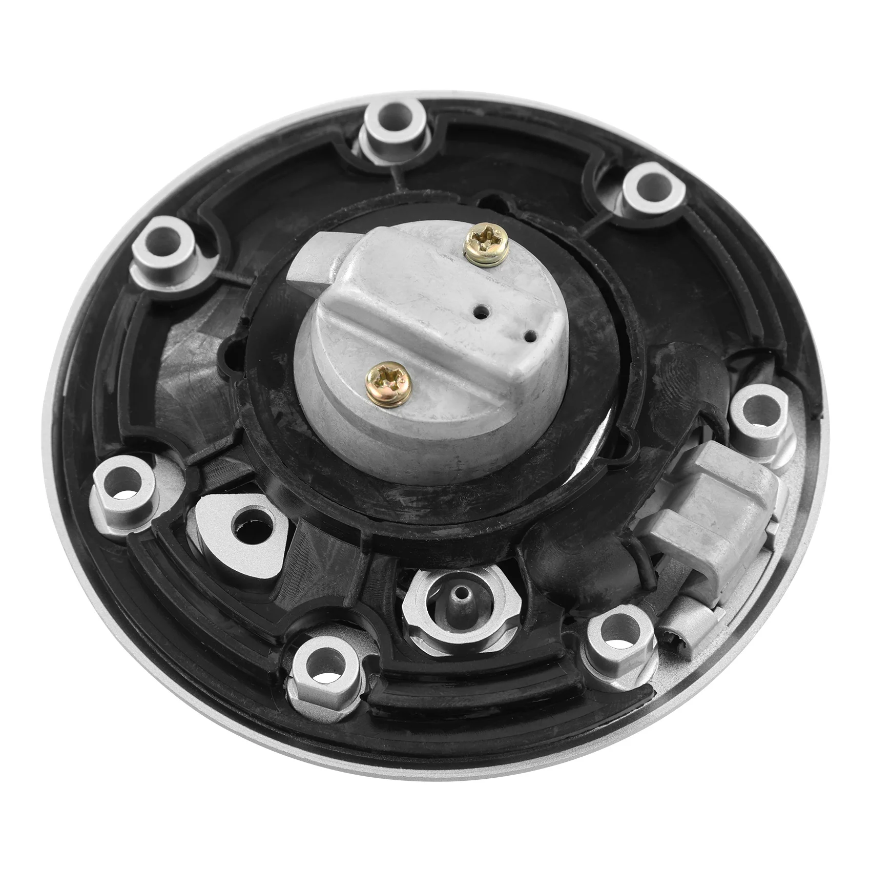 Aluminum Fuel Gas Tank Cap Cover Keys For Kawasaki ZXR-750 ZX-6E 1993-2001 ZXR-400 1993-Present Ninja 250/250R 1988-2007)