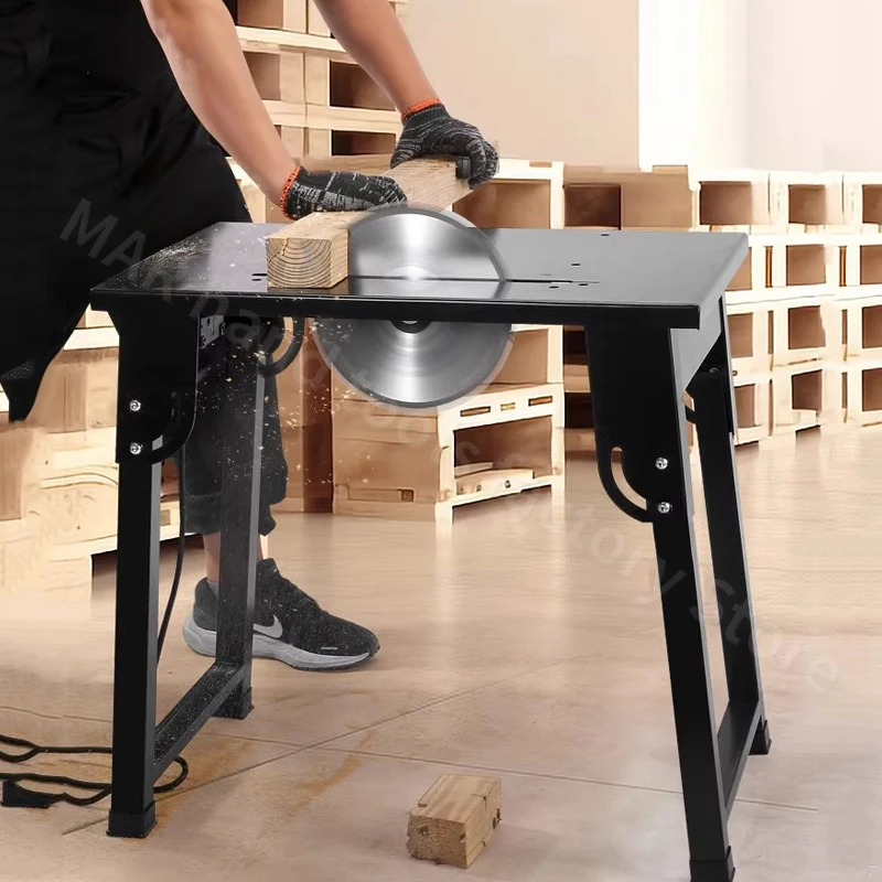 Woodworking Table Saw Desktop Foldable Circular Portable Sliding Table Saw Frame Cutting Machine Wood Electric Circular Saw