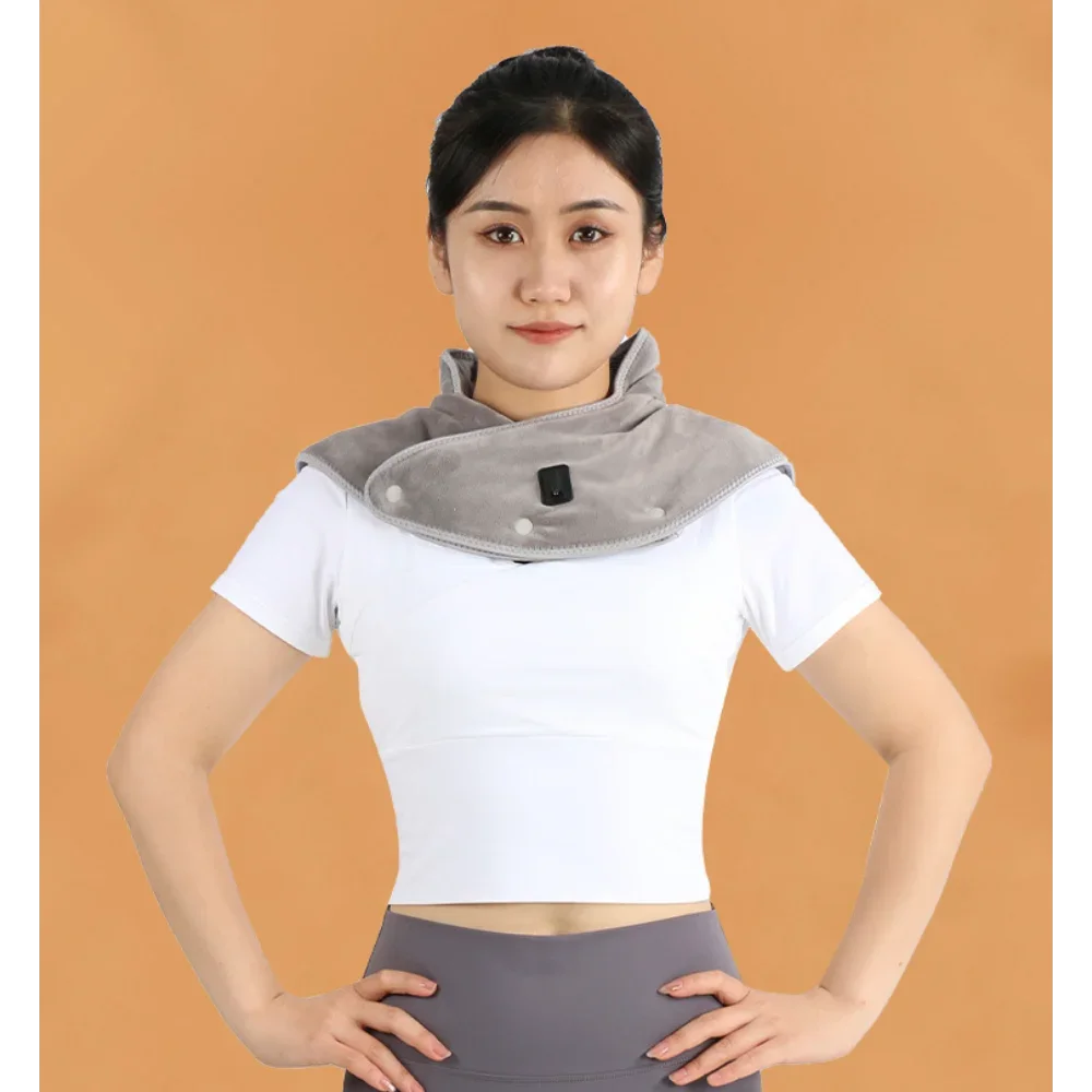 

Electric Heated Shoulder Neck Warmer USB Heating Pad Wrap Neck Cervical Pain Relief Relieve Back Brace Compress Tool Neck Warmer