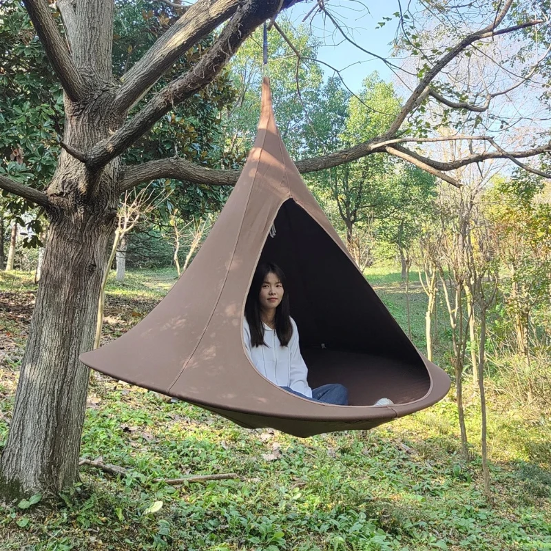 

180CM Outdoor Camping Waterproof Leisure Hanging Sofa Tent For Many People Butterfly Swing Hammock Hanging Chair Patio Furniture